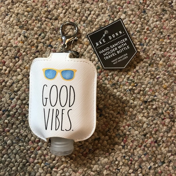 🆕 Rae Dunn Hand Sanitizer Travel Set Good Vibes - Picture 2 of 6